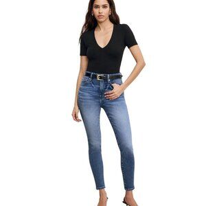 Good American Good Waist High Rise Skinny Jeans